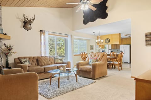 Open concept layout.