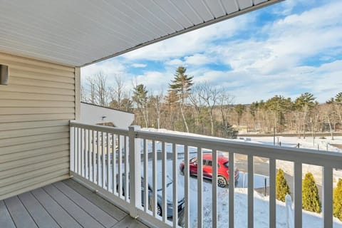 View from private balcony