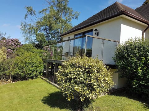 Private deck with far reaching views.