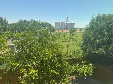 View from the master bathroom