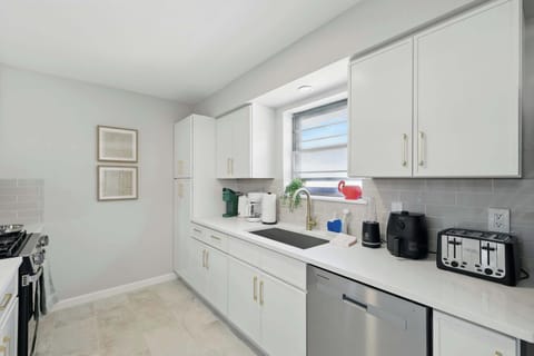 Enjoy cooking with a view! This open-concept kitchen connects perfectly to the living and dining areas, so you can stay in the conversation while prepping meals.