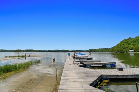 Dock access for fishing, swimming, and paddling adventures