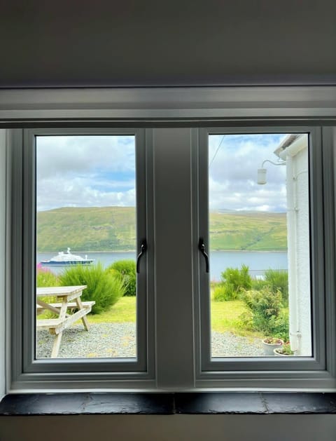 View from the dinning room/kitchen