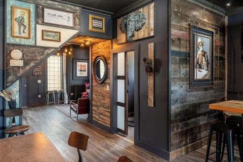 Loft style living great for groups