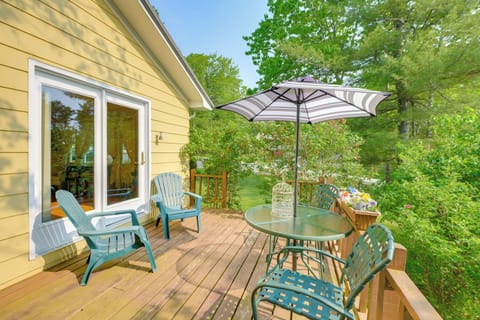 Ellsworth Vacation Rental | 1BR | 1BA | 960 Sq Ft | 2 Steps to Enter