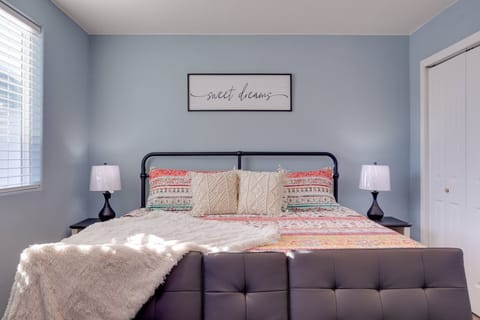 2-Bedroom home with two 1-bedroom guest houses included for group stays
