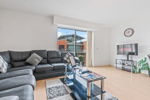 Open plan living room