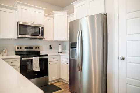 Full kitchen loaded with everything you need to prepare meals