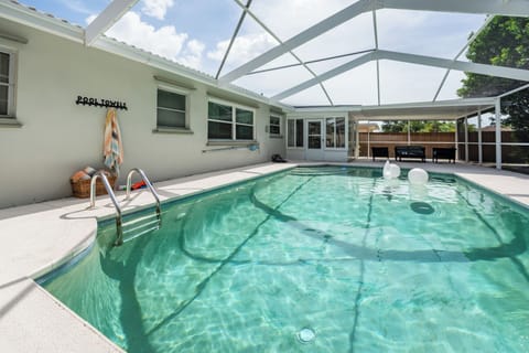 Cool off from the Florida heat with a dip in your own private pool. 
