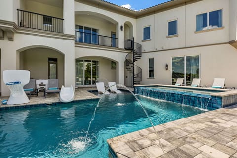 Enjoy the spacious sundeck with plenty of seating