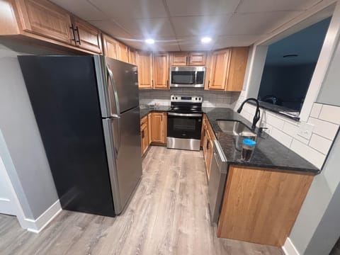 Basement kitchen base