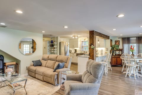 Living Room | Lower Level | Central A/C & Heating