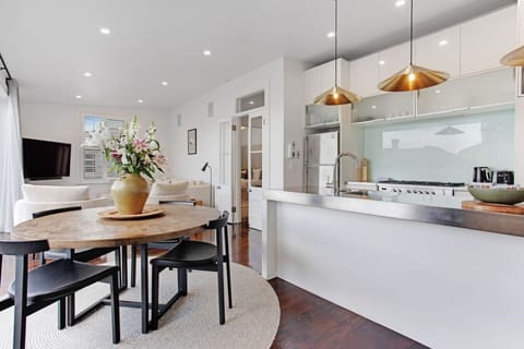 The dining table is a great place to eat together, play games or do a jigsaw puzzle.