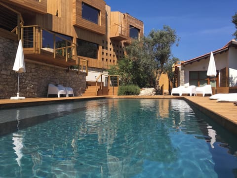 Swimming pool view