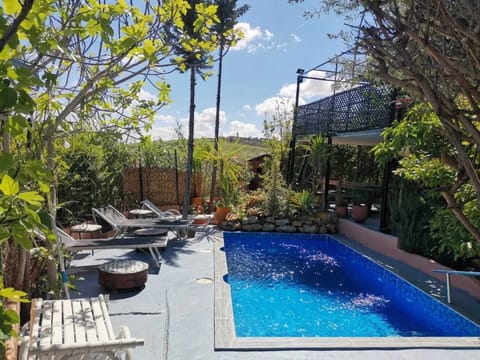 Swimming pool view