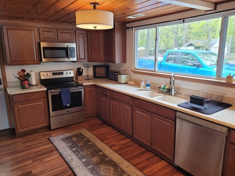 KITCHEN: The large kitchen with all the necessities you need for making a great meal