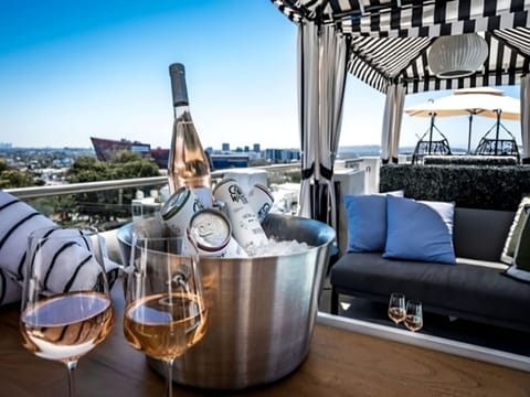 Cabanas at Rooftop Bar