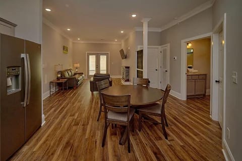 Spacious Living Room with Electric Fireplace and SMART TV with Cable & WIFI throughout vacation rental