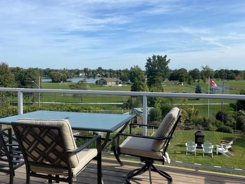 Patio table and chairs only available May to September. 