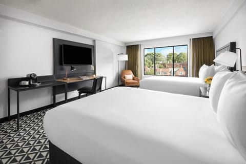Spread out with two cozy beds for easy group stays.