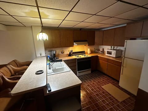 Lower level kitchen
