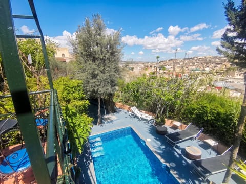 Swimming pool view