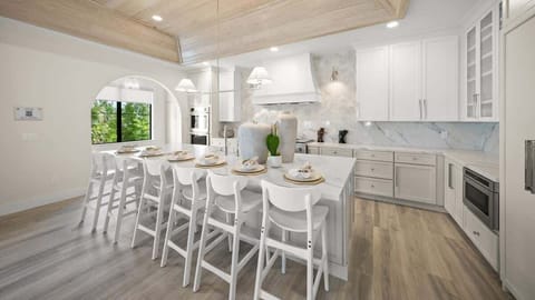 Kitchen - Oversized Refrigerator - (2) Dishwashers, Double Ovens, &amp; Large Gas Stove - Bar Seating for 6