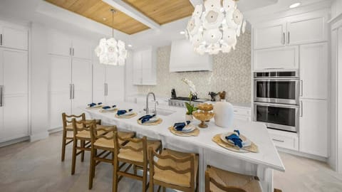 Kitchen - Oversized Refrigerator - (2) Dishwashers, Double Ovens, &amp; Large Gas Stove - Bar Seating for 6