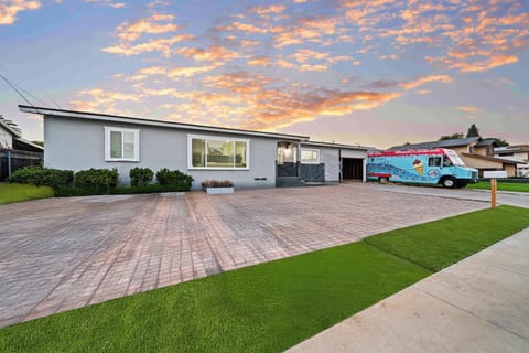Wide and welcoming — a spacious driveway with room to spare.