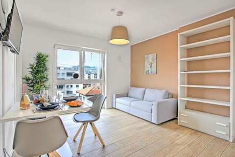 Living and dining room