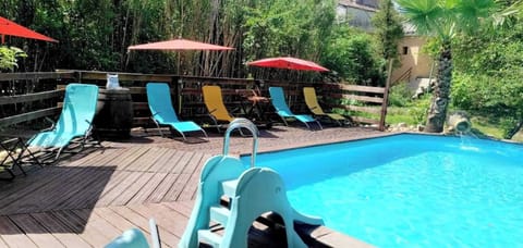 Swimming pool view