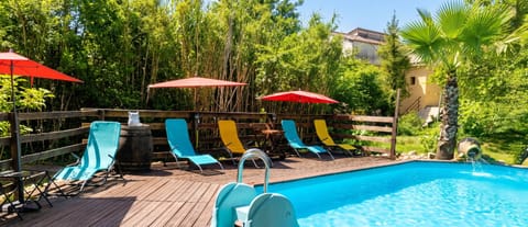 Swimming pool view