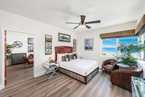 Wake up refreshed to ocean views and crisp linens.