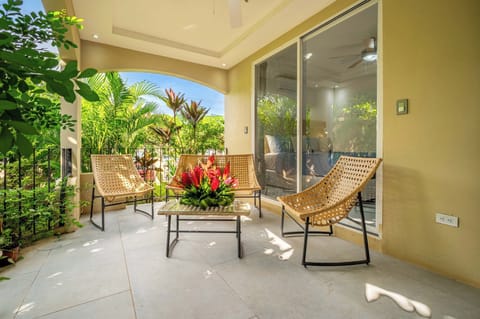 Private patio