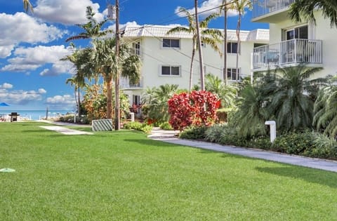 Garden view off the master bedroom balcony