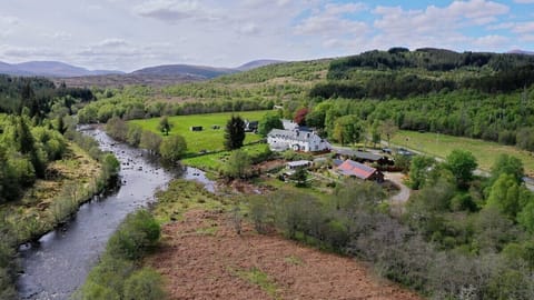 Arial View of the where the property is
