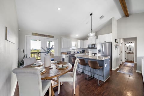 This is the main dining area of the home