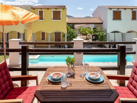 Furniture, Swimming Pool, Resort, Outdoor Furniture, Door, Chair, Flowerpot, Houseplant, Shade, Eco Hotel