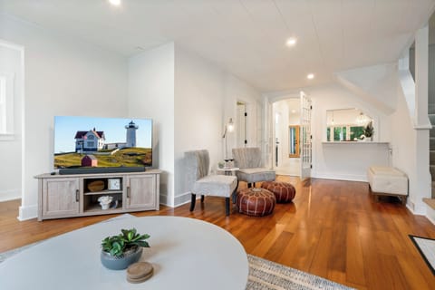 This cozy living room is the perfect place to unwind after a day of adventures