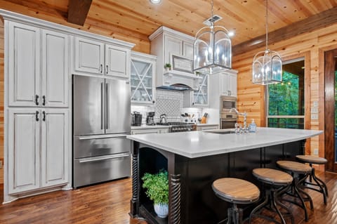 Additional seating can be found in the bar area