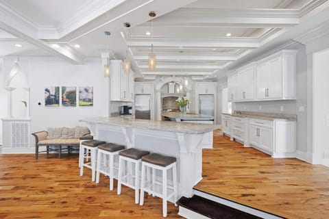 Our fully stocked kitchen makes dining in a breeze — with high-end appliances, cookware, and all the essentials for memorable meals.