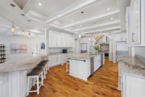 Our fully stocked kitchen makes dining in a breeze — with high-end appliances, cookware, and all the essentials for memorable meals.