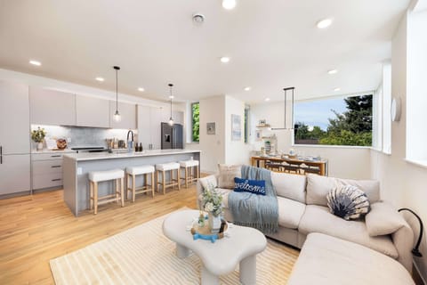 Welcome to our home! Here is the open and inviting living room!