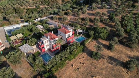 Magic Media Resort comprises two architecturally mirrored buildings