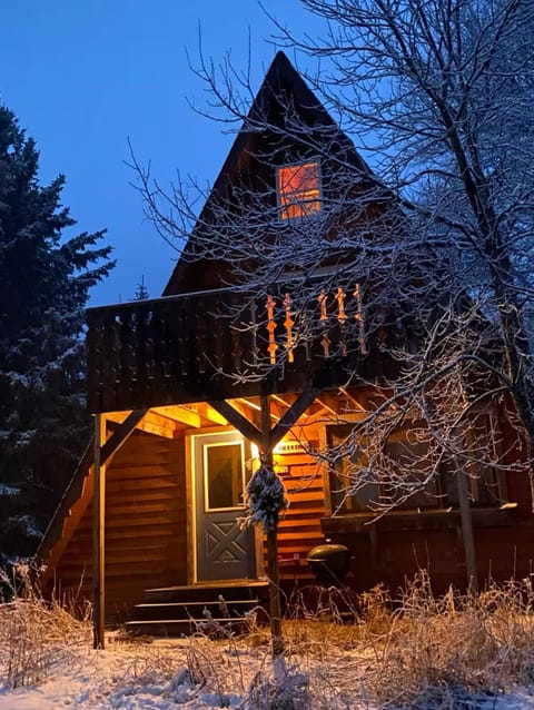 Welcoming with view of Big Powderhorn from the deck