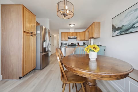 Fully equipped kitchen with everything you need to prepare home-cooked meals.