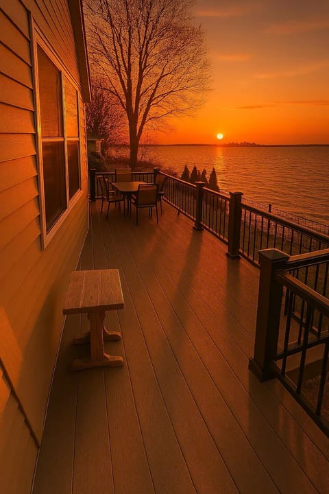 The perfect spot for morning coffee or evening wine.