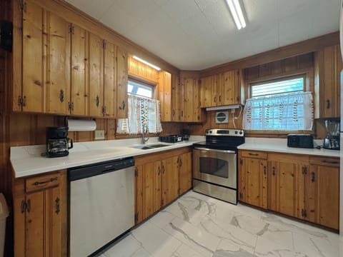 Plenty of room to prepare a meal.