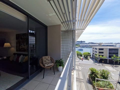 Private balcony with fresh air