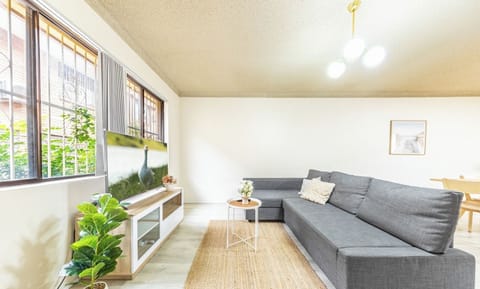 Cozy living room, perfect for relaxing after a day out
